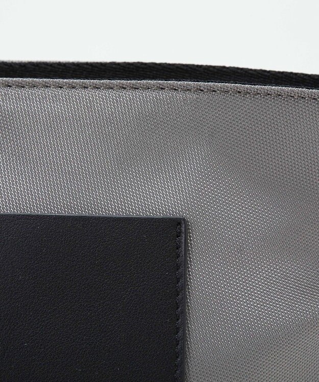 TOPKAPI 【Breath TOPKAPI sis】【WEB限定】ナイロン レザーポケット ミニ ショルダーバッグ 軽量 / CALM カーム　 グレー