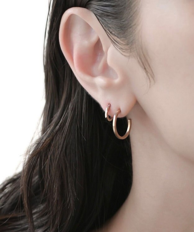 susui 【geometric】en ピアス L_両耳用 ゴールド