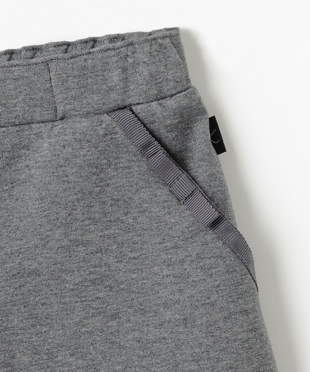 組曲 KIDS 【110-140㎝】カットショート パンツ チャコール系