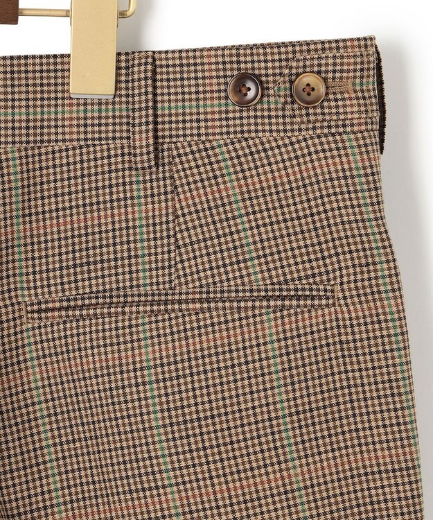 J.PRESS MEN 【CUBA BEACH MASTERPIECE】ガンクラブチェック スラックス ブラウン系3