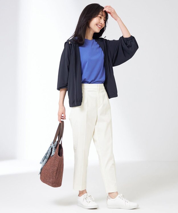 ANY SIS 【UVカット・接触冷感】ラッシュガード パーカー ネイビー