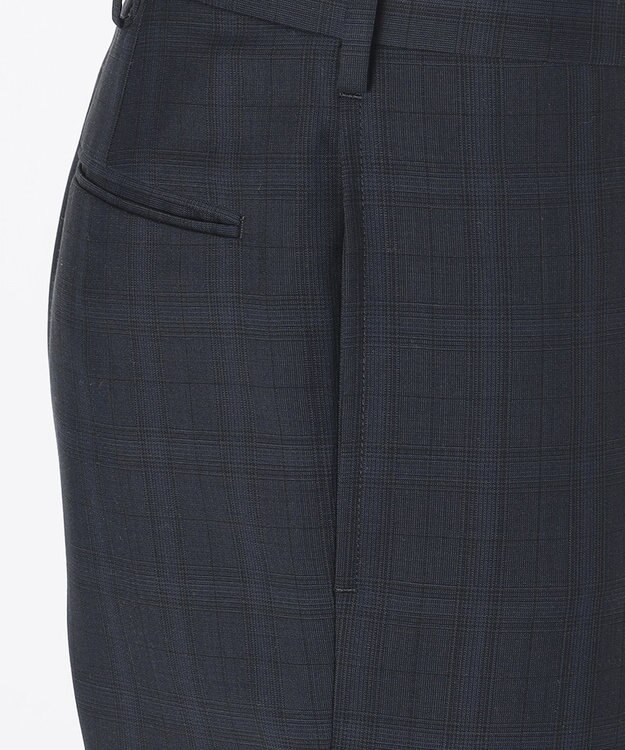 J.PRESS MEN 【WEB・一部店舗限定】 チェックスーツ ネイビー系4