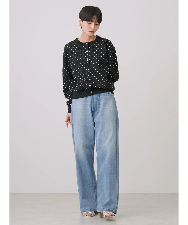 AMERICAN HOLIC エコカルットＤｏｔクルーネックカーディガン Dot