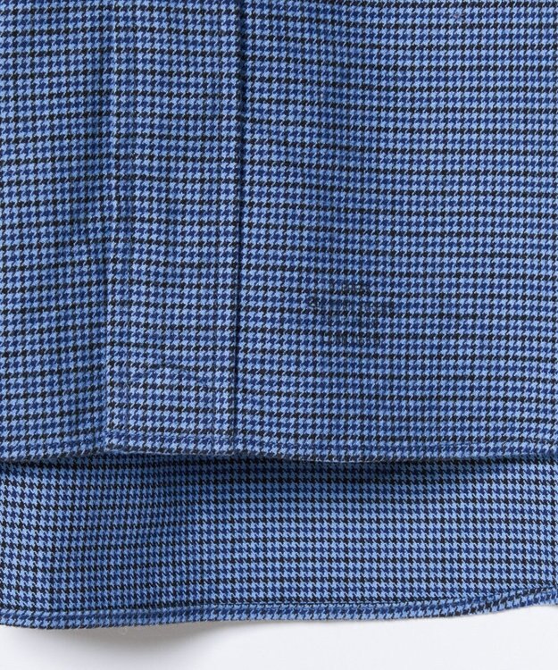 J.PRESS MEN コットンネルハウンドツース シャツ ネイビー系3