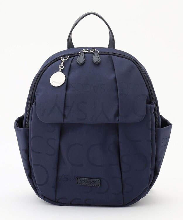 Y'SACCS ロゴジャカード　ミニリュックサック ネイビー