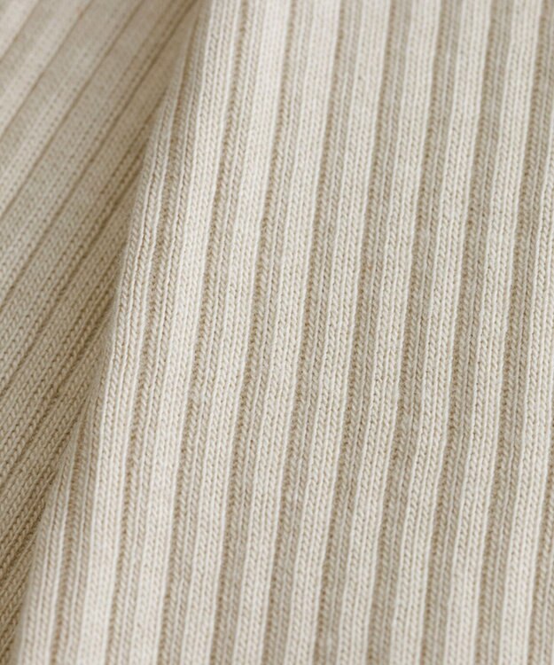 ORuKuBET organic cotton rib arm cover 【 UVカット・オーガニックコットン・日本製 】 ベージュ