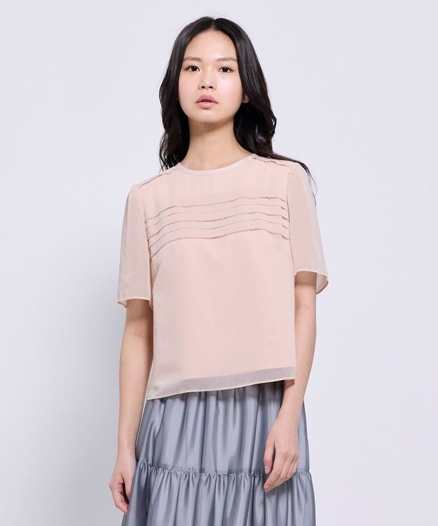 TOCCA PICO FLUTTER カットソー ピンク系