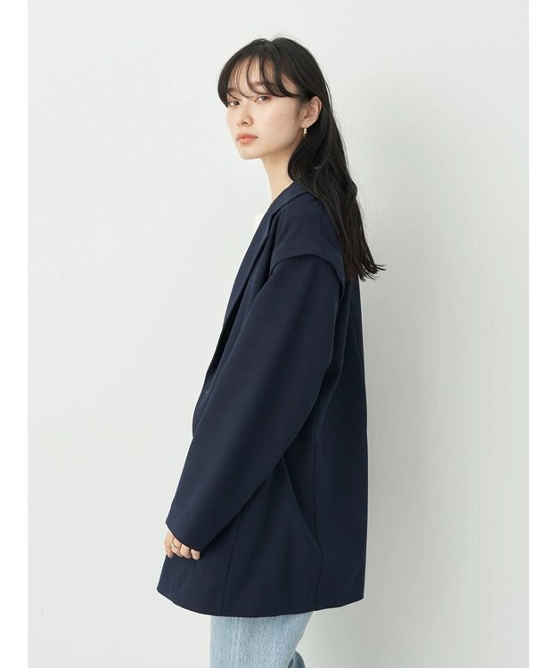 earth music&ecology ２ＷＡＹテーラードジャケット Navy