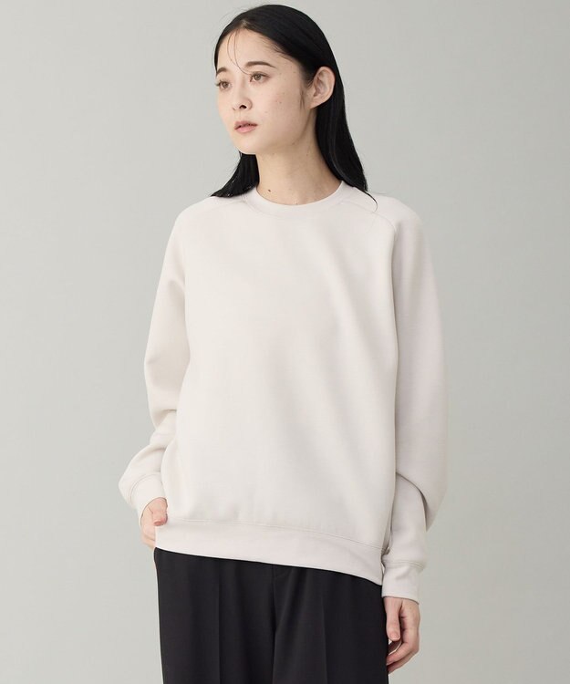 UNFILO MENS 【男女兼用】BEAUTY FORM JERSEY クルー グレージュ