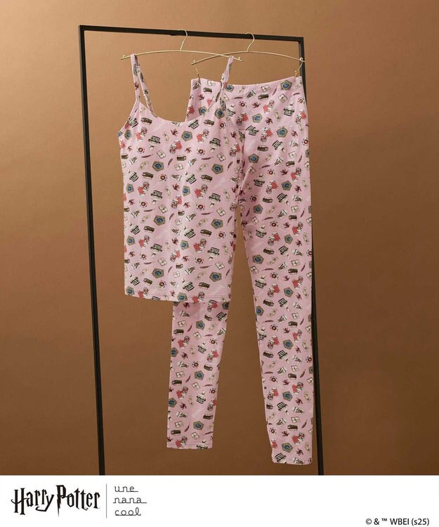 une nana cool 【ハリー・ポッターコラボ】 Harry Potter * une nana cool カップ付きキャミソール ピンク