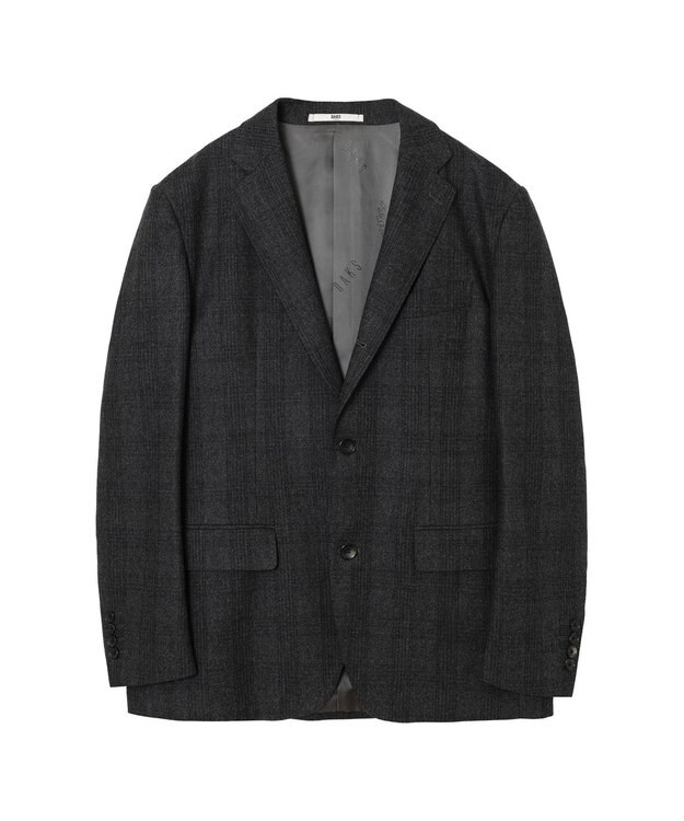 DAKS ウールストレッチジャケット グレー