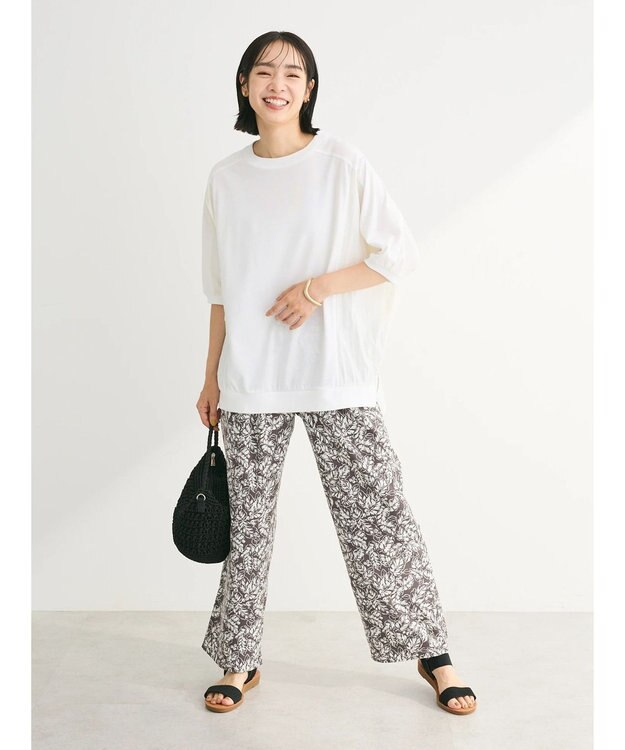 Green Parks ナイロンドッキングカットチュニック White