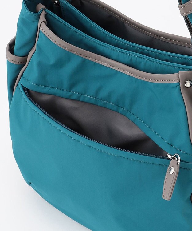 Y'SACCS 【ムック本掲載】タスランナイロンショルダーバッグ ブルー