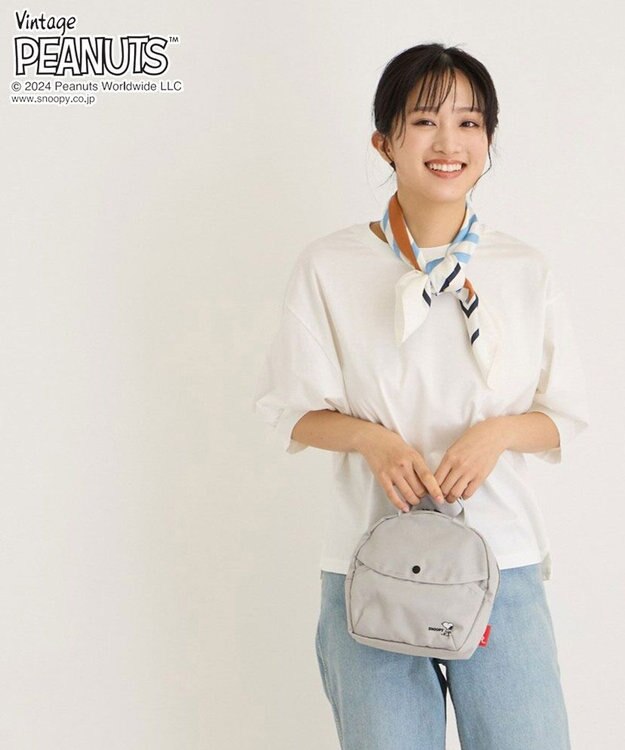 ROOTOTE 8583【スヌーピー】IP.ベビールー.シェル.ピーナッツ-9G 04：グレー