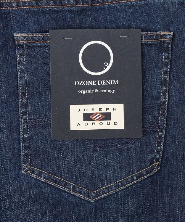 JOSEPH ABBOUD 【サスティナブル/JAPANファブリック】オゾンハイパワー デニム ネイビー系
