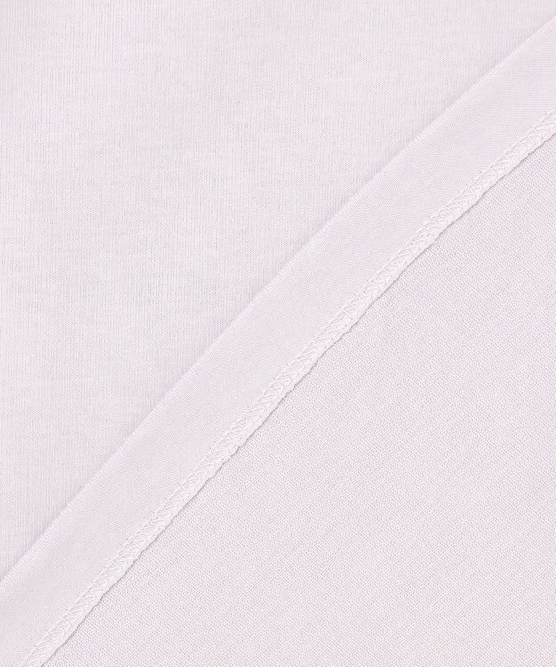 ANY SIS フラワープリント ロゴＴシャツ アイスグレー