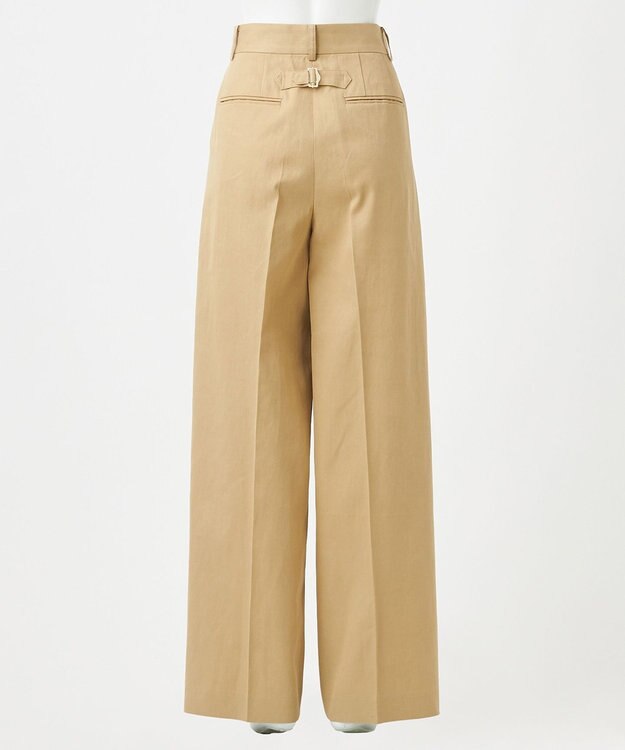 23区 L 【GOLD LABEL】チノ カーブワイドパンツ ベージュ系