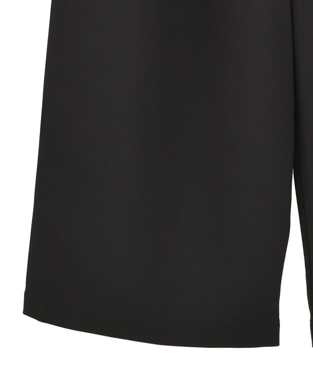 AMERICAN HOLIC 【イージーケア】タックストレートパンツ Black