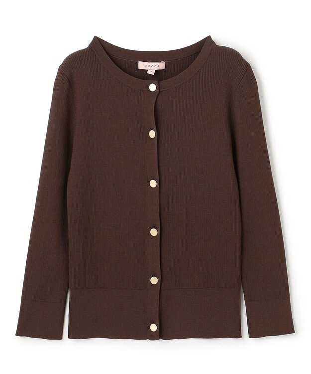 TOCCA 【泉里香さん着用】AUTUMN TIME カーディガン ブラウン系