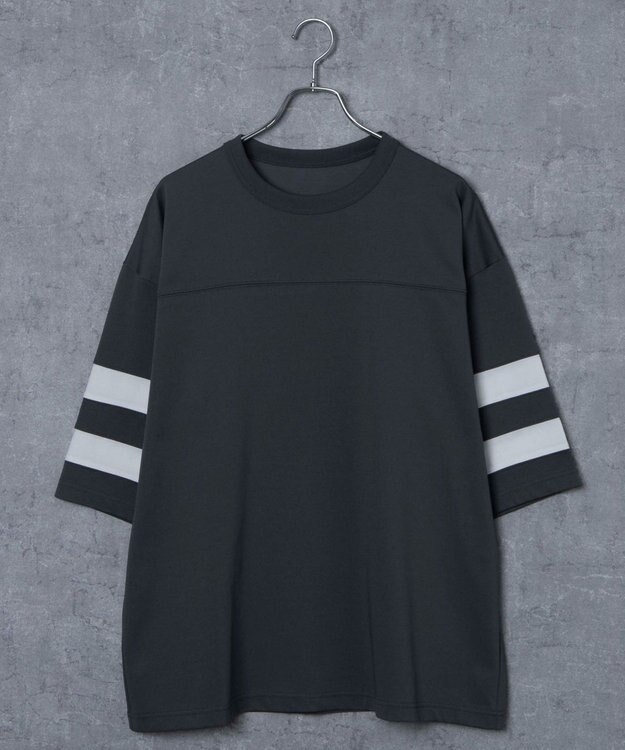 WEGO フットボールTEE ダークグレー