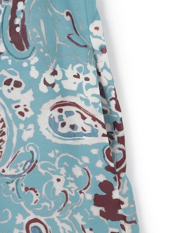 23区 【先行予約】Ericaランダムペイズリープリント ワンピース ブルー系