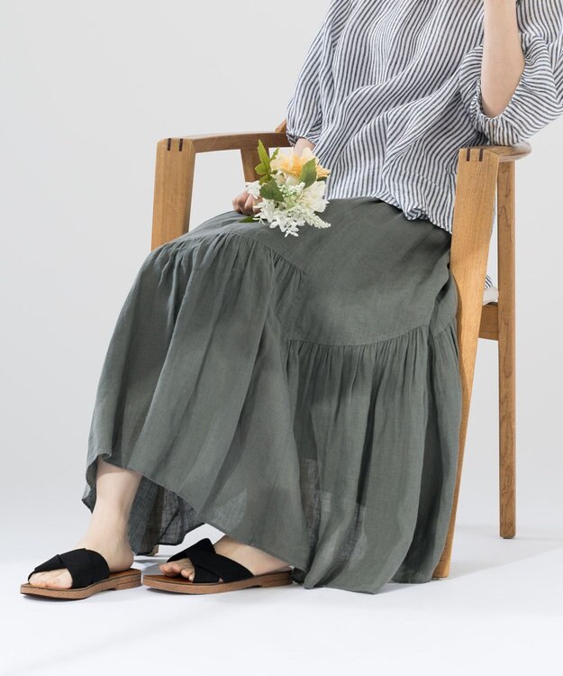 ONWARD Reuse Park 【23区】スカート春夏 グリーン