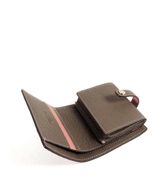 PELLE BORSA 二つ折り財布 Reinette Goods レネットグッズ 4761 コーラルピンク