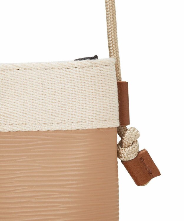 TOPKAPI 【Breath TOPKAPI】RIPPLE リプル スリム サコッシュ スマホショルダー ミルクティ