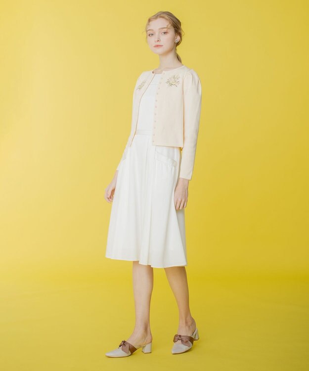 TOCCA 【洗える！】MINOSA KNIT カーディガン アイボリー系