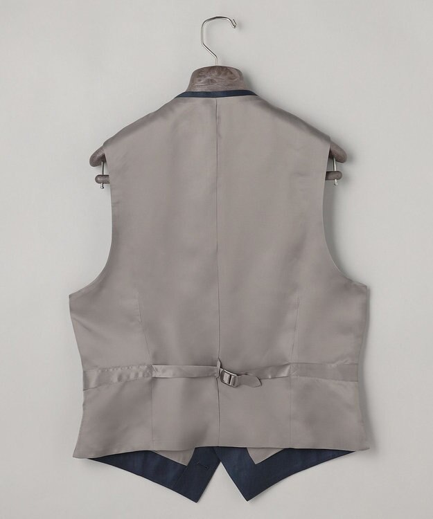 GOTAIRIKU シワになりにくい/通年素材【御幸毛織/みゆきけおり】Superio160 ベスト_ダークグリーン ダークグリーン系8