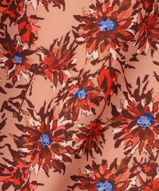 UNFILO MENS TORO TORO イージー ワイドパンツ [24年春夏商品] 花柄赤