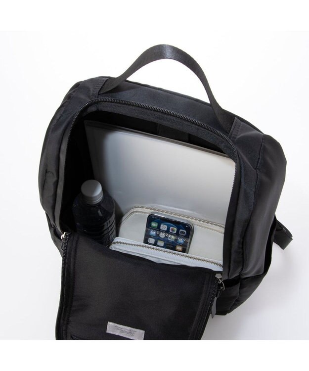 UNBILLION カシュカシュ cachecache / 10ポケット撥水リュックサック ブラック