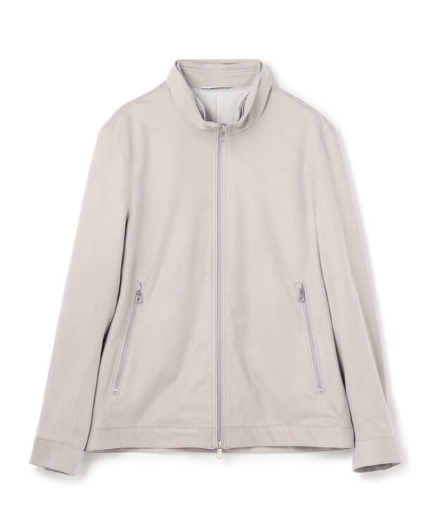 JOSEPH HOMME 【新素材】スムーススエードストレッチ　フーディー ライトグレー系