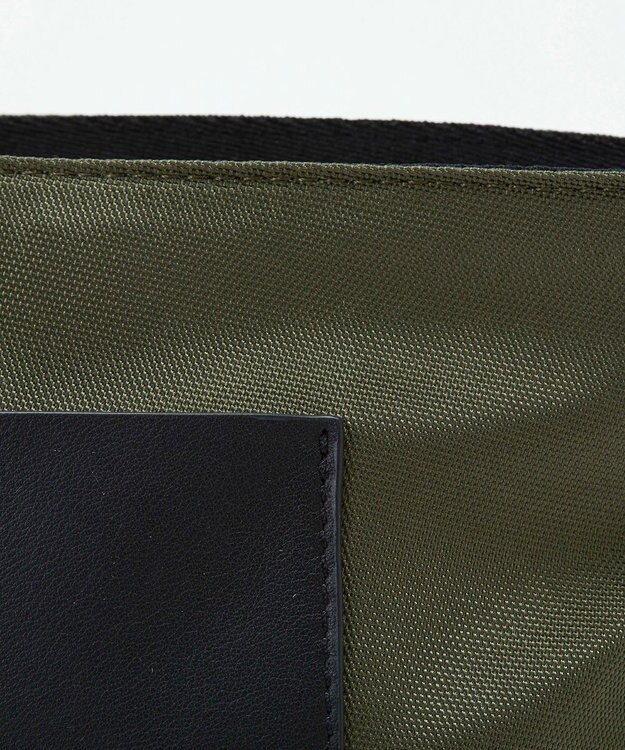 TOPKAPI 【Breath TOPKAPI sis】【WEB限定】ナイロン レザーポケット ミニ ショルダーバッグ 軽量 / CALM カーム　 カーキ