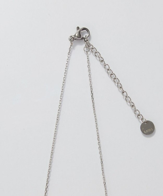 Phoebe 【金属アレルギー対応】スリークハートネックレス　シルバー/サージカルステンレス シルバー