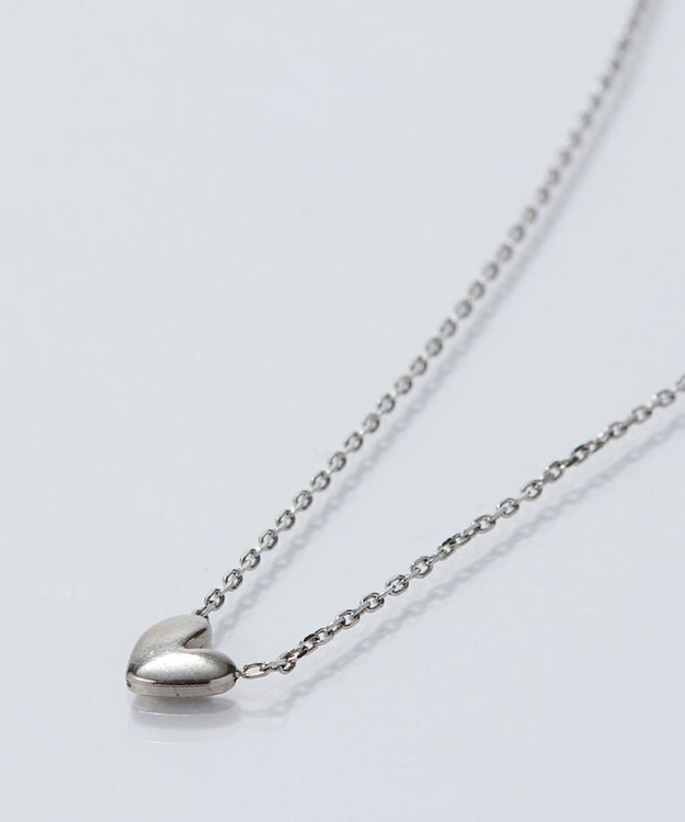 Phoebe 【金属アレルギー対応】スリークハートネックレス　シルバー/サージカルステンレス シルバー