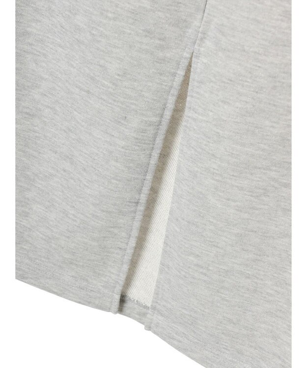 Green Parks Ｄｉｓｎｅｙ／ラメ裏毛ラインスカート Gray Mixture