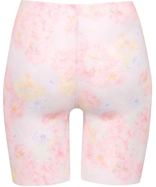 Wing 補整ショーツ 適度におなかとヒップをととのえる ここちよいフィット感 吸汗速乾性(身生地部) 【Pパンツ】 フラット仕上げ(裾部分) ロング丈 KJ4803 ウイング／ワコール ピンク