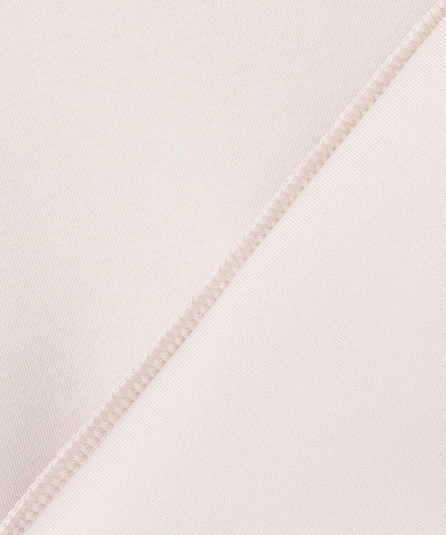 UNFILO BEAUTY FORM JERSEY クロップド トップス グレージュ