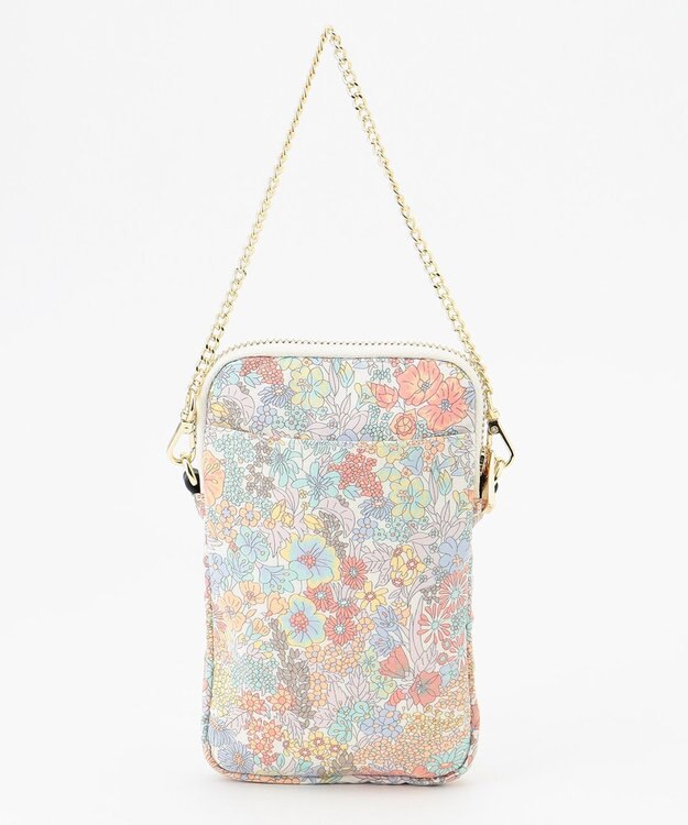 J.PRESS LADIES 【セットアイテム】 LIBERTY スマホポシェット&エコバッグ オレンジ系5