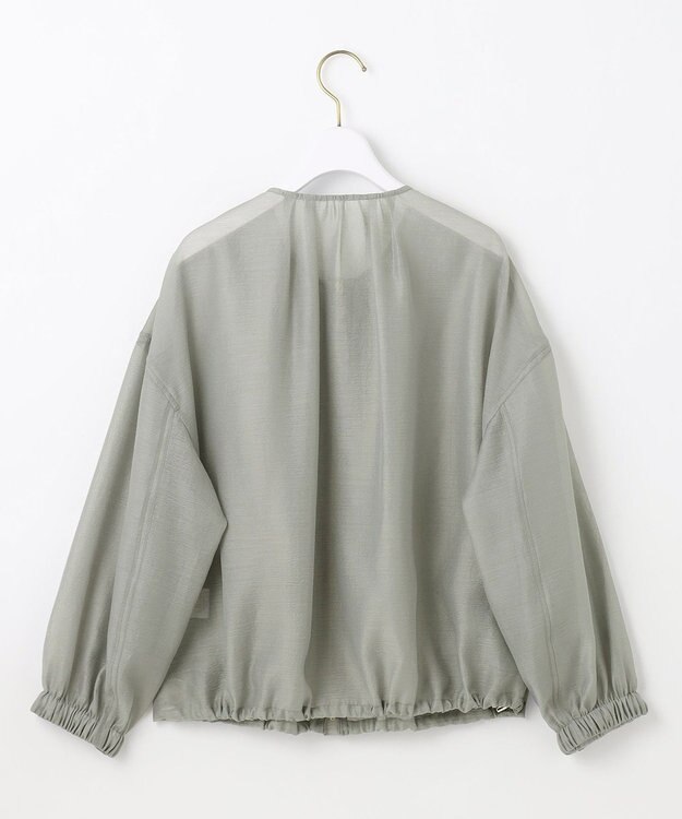 ANY SIS 【洗える】ドルマンシアー ブルゾン ライトカーキ