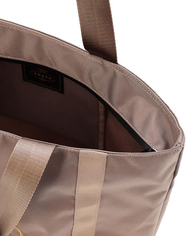 TOCCA 【A4サイズ対応・サスティナブル素材】RAINY WAY 2SET BAG レイントートバッグ ベージュ系