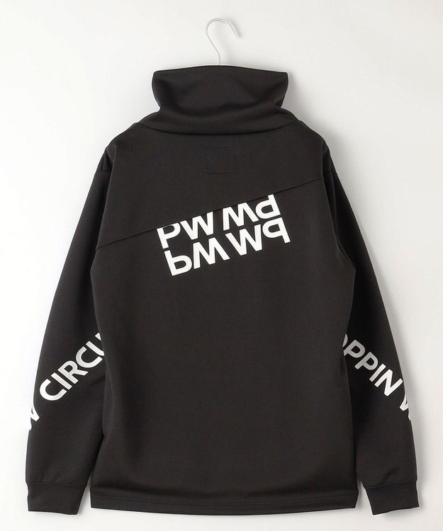 PW CIRCULUS 【防風/防寒】【MEN】オフタートルロングスリーブカットソー ブラック系