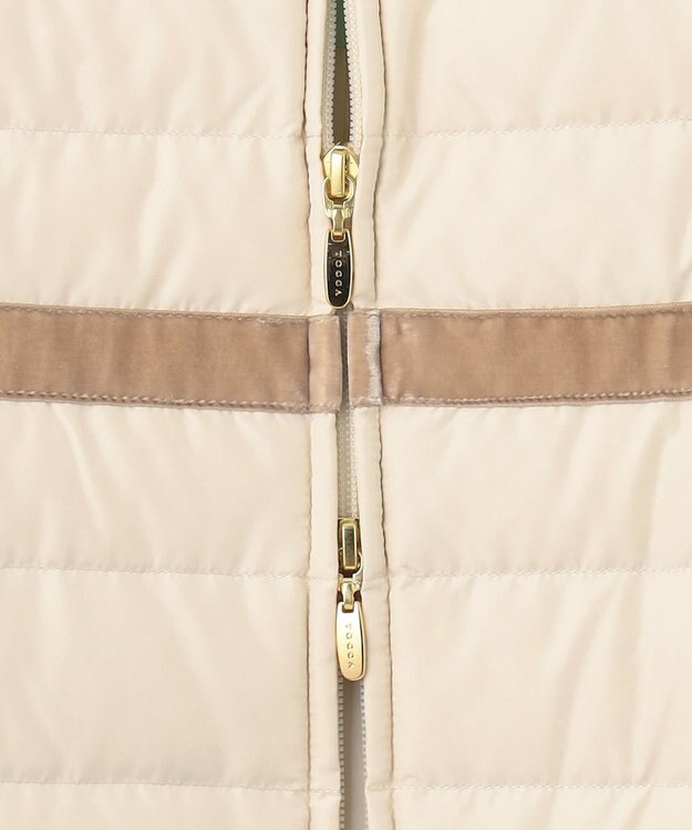 TOCCA HOLIDAY ロングダウンコート アイボリー系