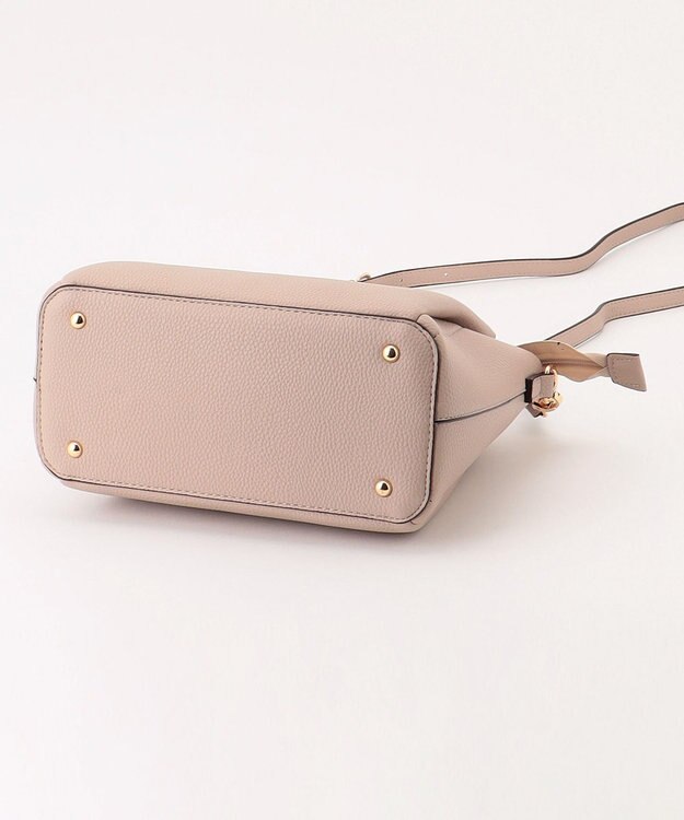 LA BAGAGERIE 【MONICA】リボンハンドルバッグ アイボリー