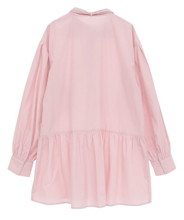 earth music&ecology 2wayボウタイブラウス Stripe