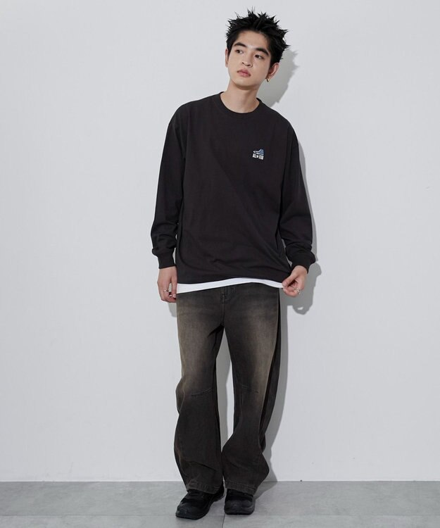 WEGO 【ユニセックス着用ITEM】CONVERSEワンポイントT（LS） 柄2