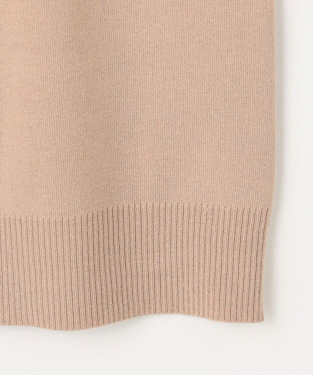 ANY メタルボタンニットベスト ベージュ