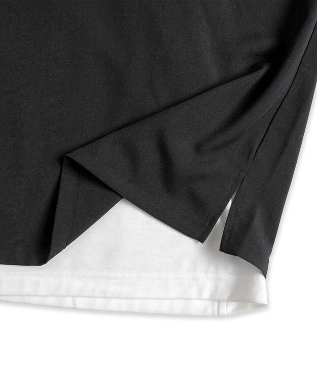 WEGO 【速乾/シワになりにくい/3点セットアイテム】ドライポリアンサンブルPOシャツ（S） ブラック