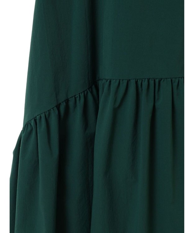 Green Parks armonia.ボリュームギャザーワンピース Green